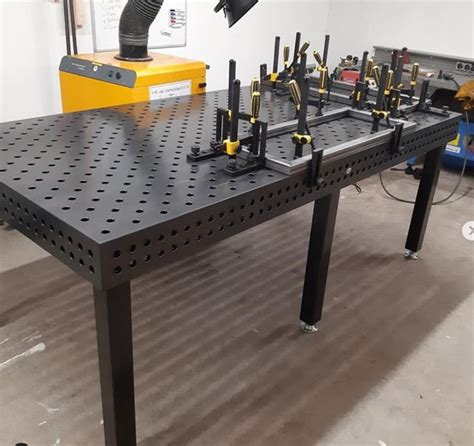 metal fabrication table|metal fixture table.